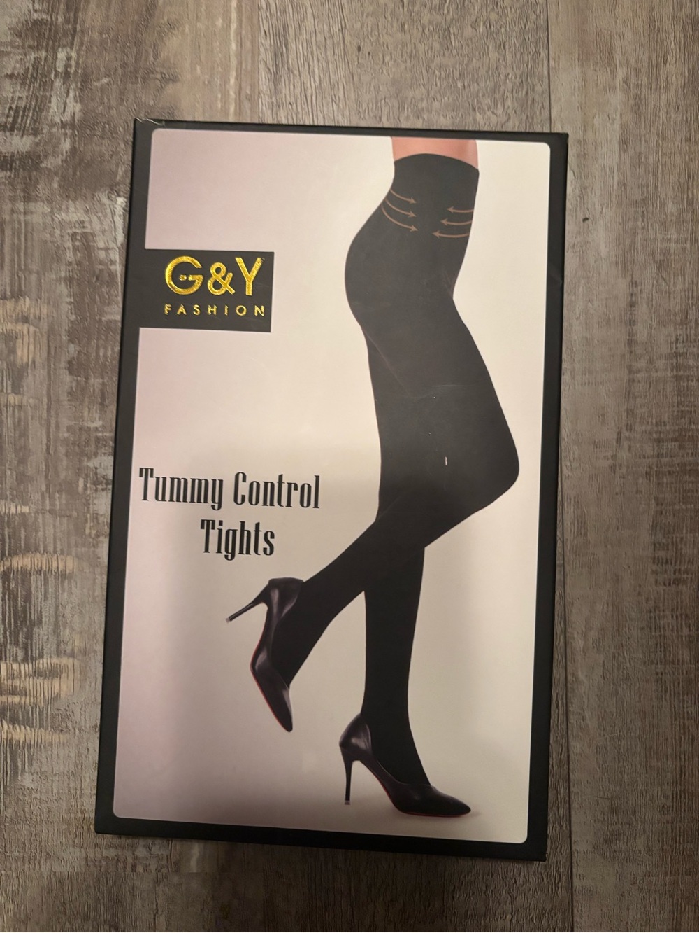 Black Tummy Control Tights